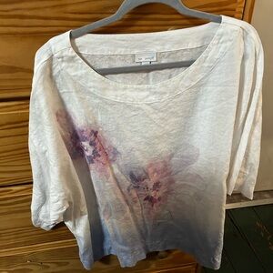 Pastel Floral Long Sleeve Top